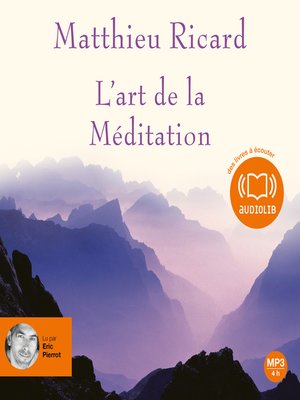 cover image of L'art de la méditation